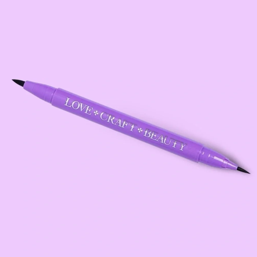 Love+Craft+Beauty Dark Dimension Dual Tip Liquid Liner Black | NEW | Waterproof